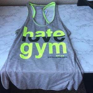 Cute workout tank top (: